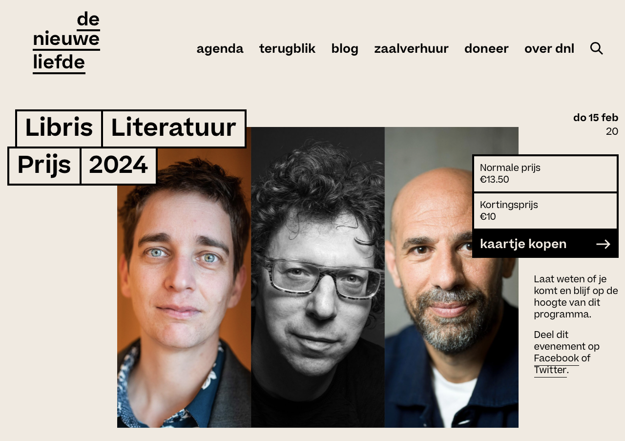 Tussen longlist en shortlist 2024 Libris Literatuur Prijs