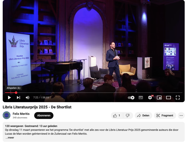 Home - Libris Literatuur Prijs